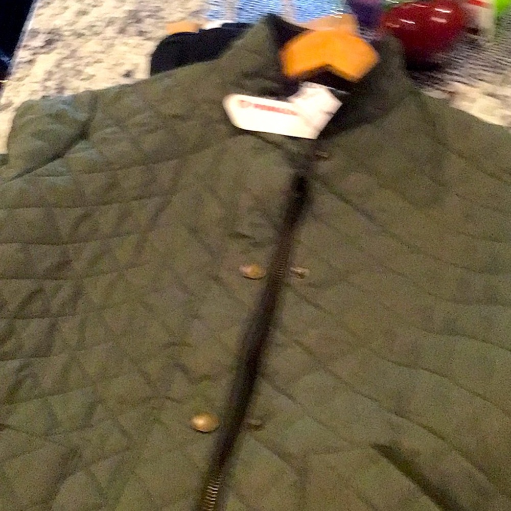 Quilted barn coat